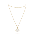 18K Magic Alhambra One Motif Pearl Necklace