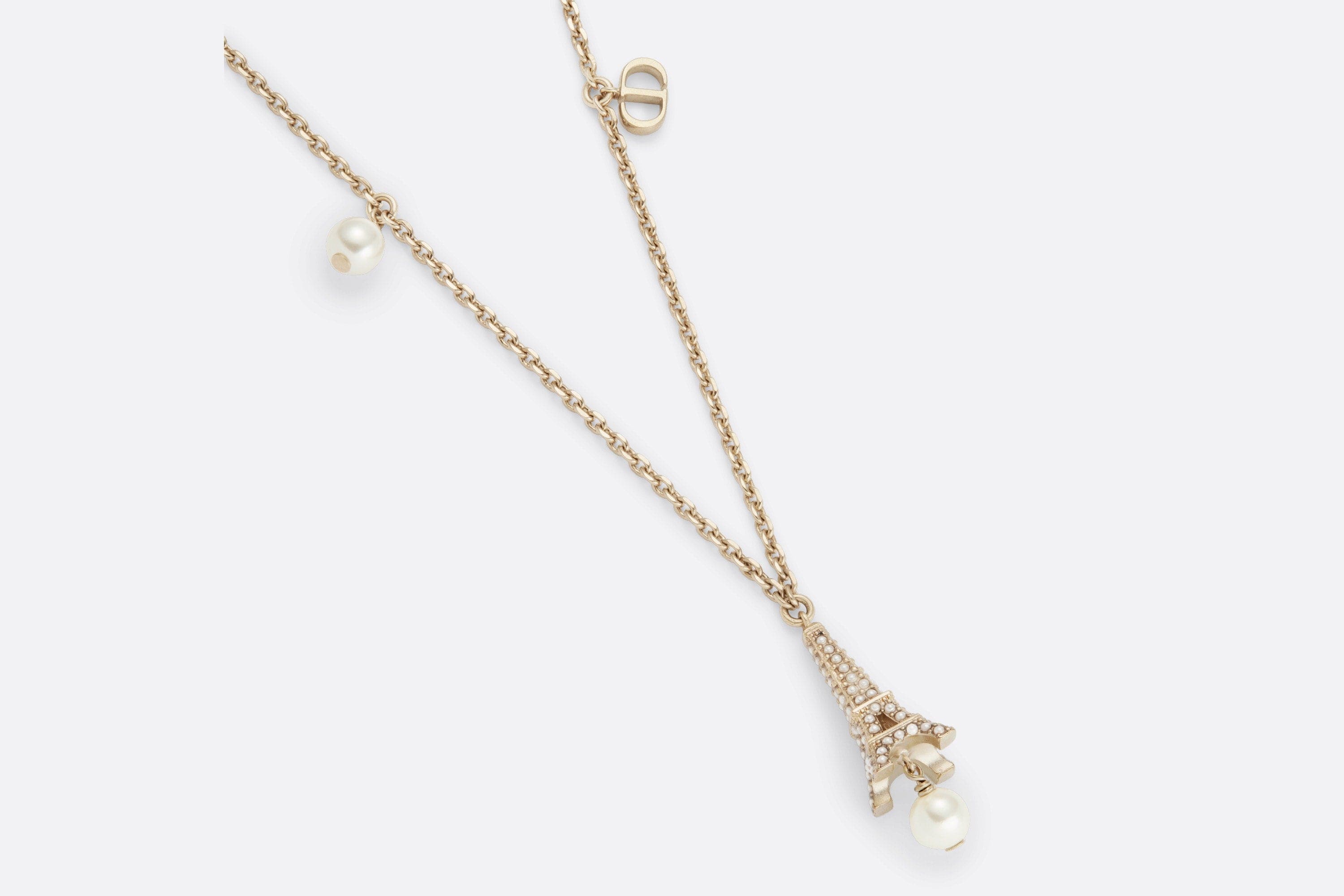 18K CD Plan De Paris Necklace