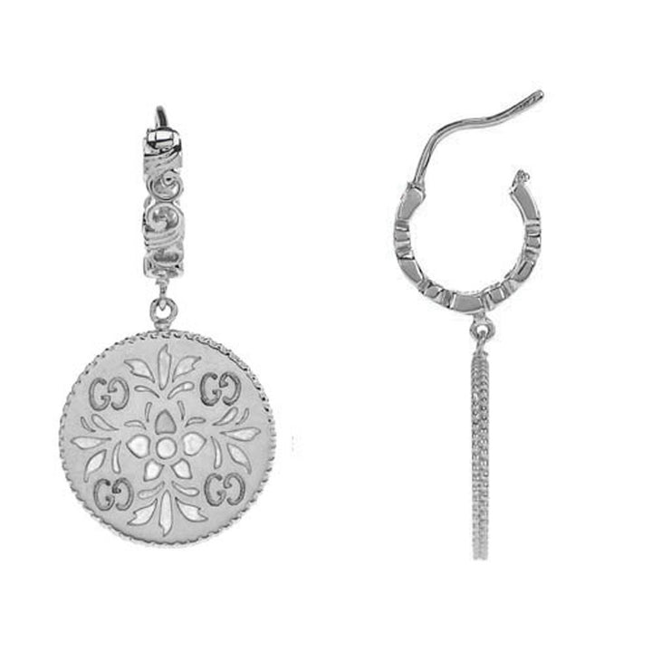 18K Double GG Icon Blooms Earrings