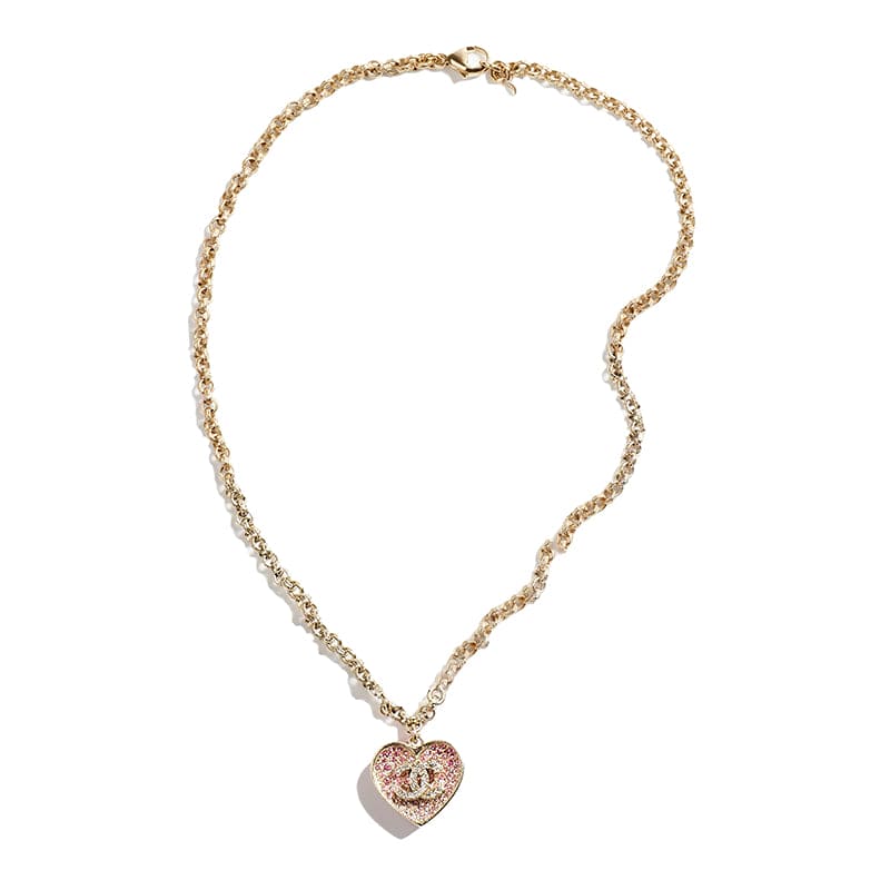 18K CC Pink Diamonds Necklace