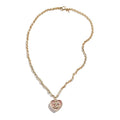 18K CC Pink Diamonds Necklace