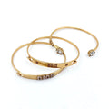 18K CD Revolution Three In One Bracelets