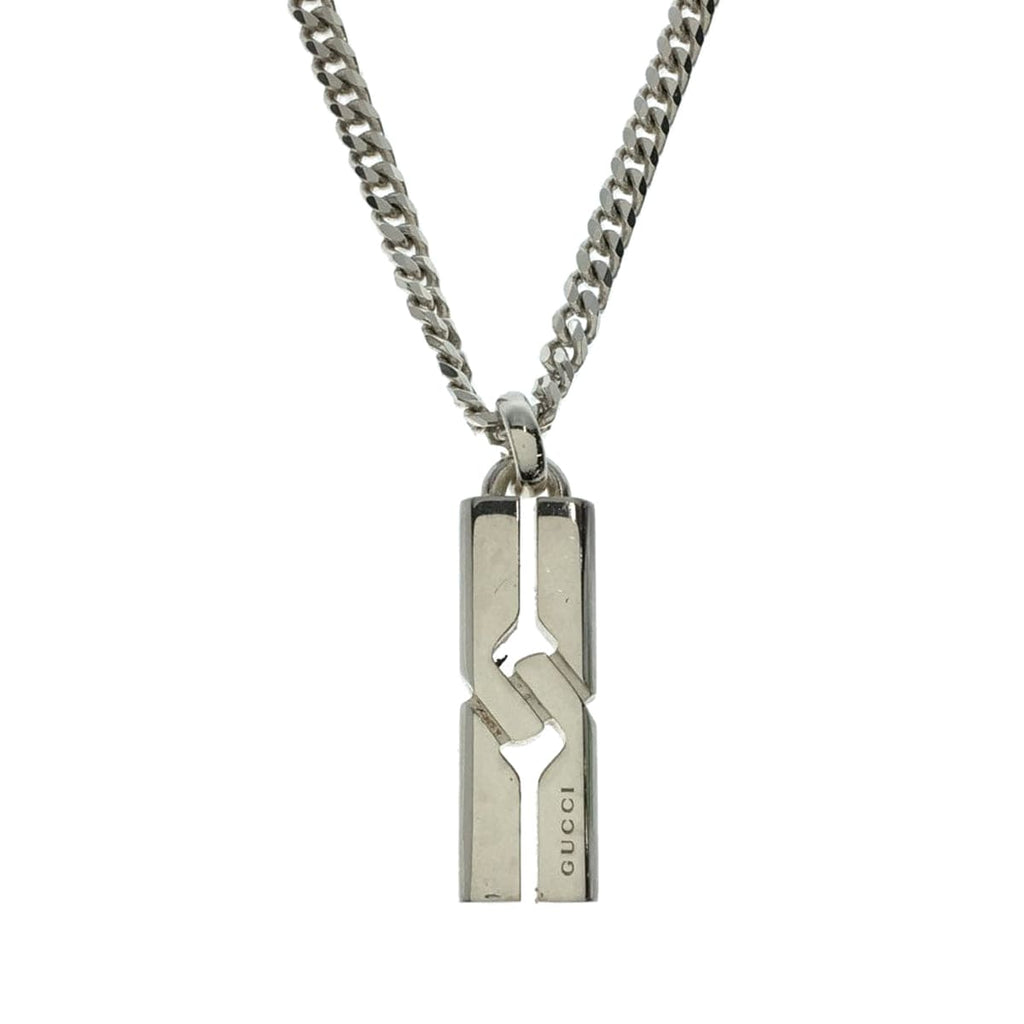 Double G Knot Pendant Necklace