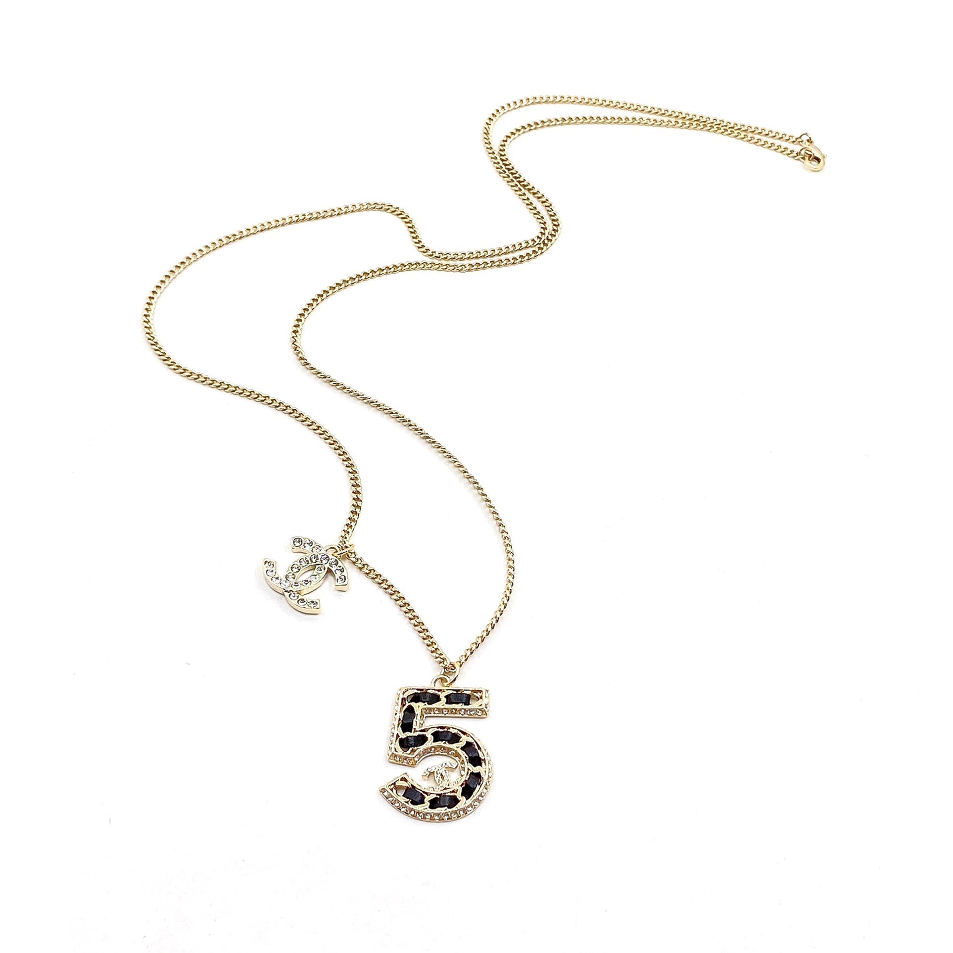 18K CC No.5 Chain Necklace
