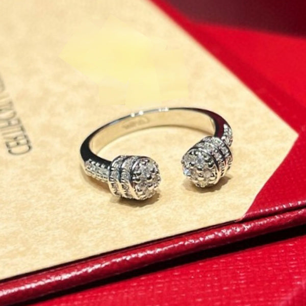 18K Juste Un Clou Diamonds Ring