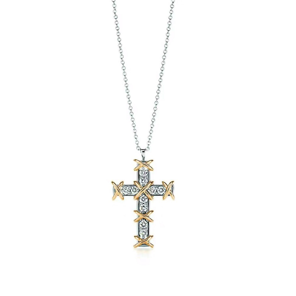 18K T Schlumberger Necklace